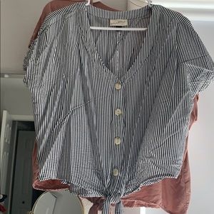 Stripped Button Down